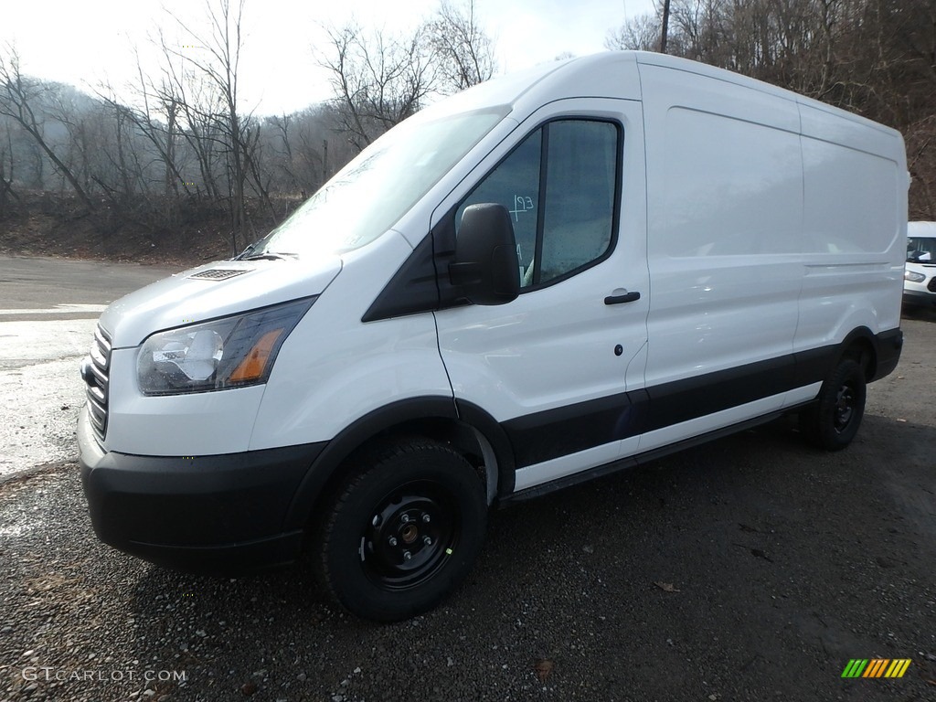 2019 Transit Van 250 MR Long - Oxford White / Pewter photo #10