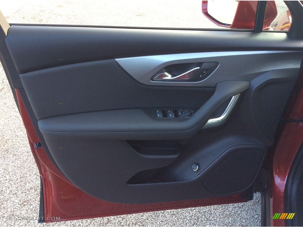2019 Chevrolet Blazer 3.6L Leather AWD Jet Black Door Panel Photo #131286759