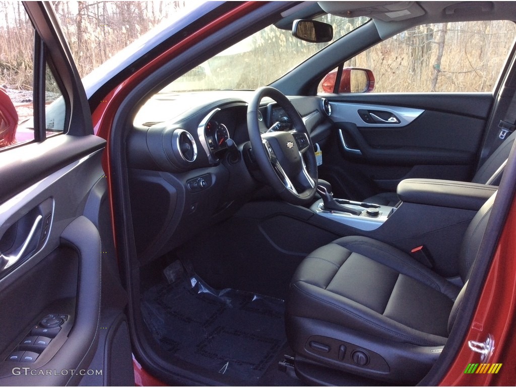 Jet Black Interior 2019 Chevrolet Blazer 3.6L Leather AWD Photo #131286780