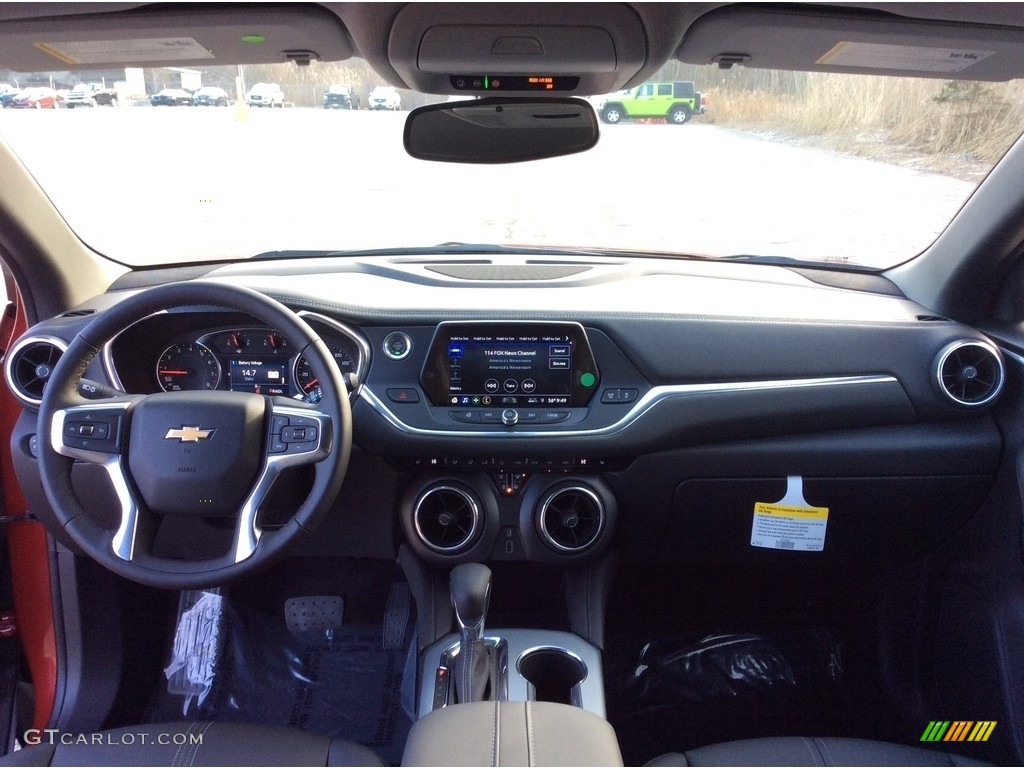 2019 Chevrolet Blazer 3.6L Leather AWD Jet Black Dashboard Photo #131286825