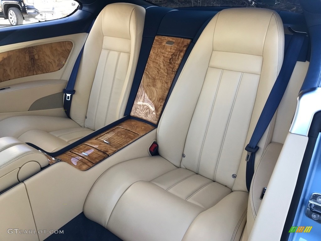 2007 Bentley Continental GT Standard Continental GT Model Rear Seat Photo #131287017