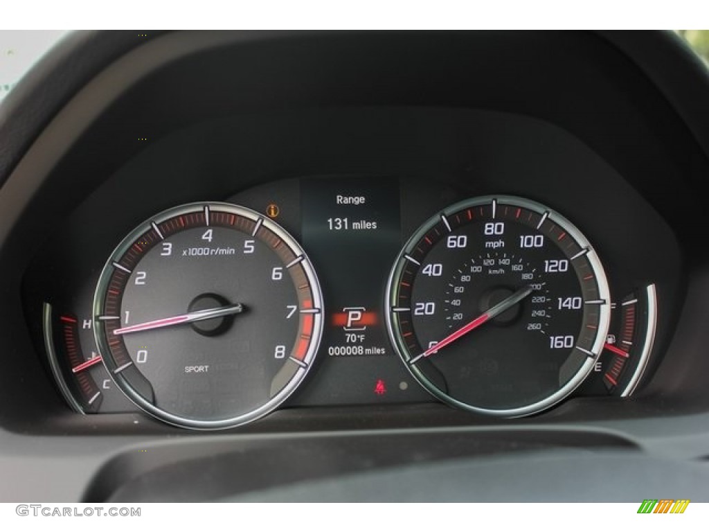 2019 Acura TLX V6 SH-AWD A-Spec Sedan Gauges Photo #131287032