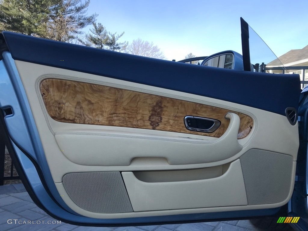 2007 Bentley Continental GT Standard Continental GT Model Magnolia Door Panel Photo #131289270