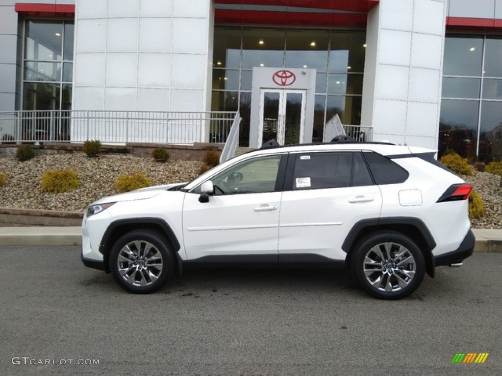 Super White 2019 Toyota RAV4 XLE AWD Exterior Photo #131289981