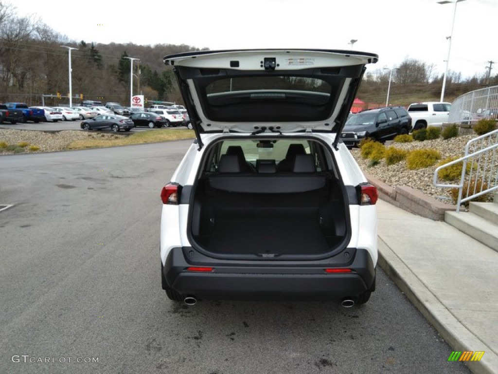 2019 RAV4 XLE AWD - Super White / Black photo #6