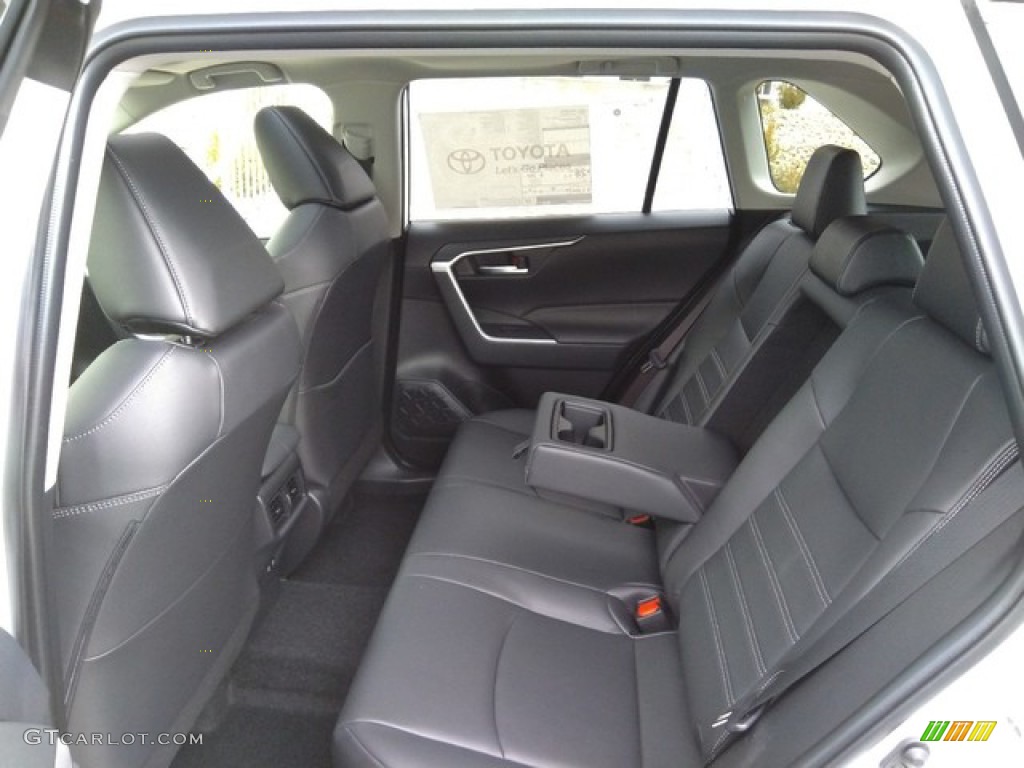 Black Interior 2019 Toyota RAV4 XLE AWD Photo #131290167