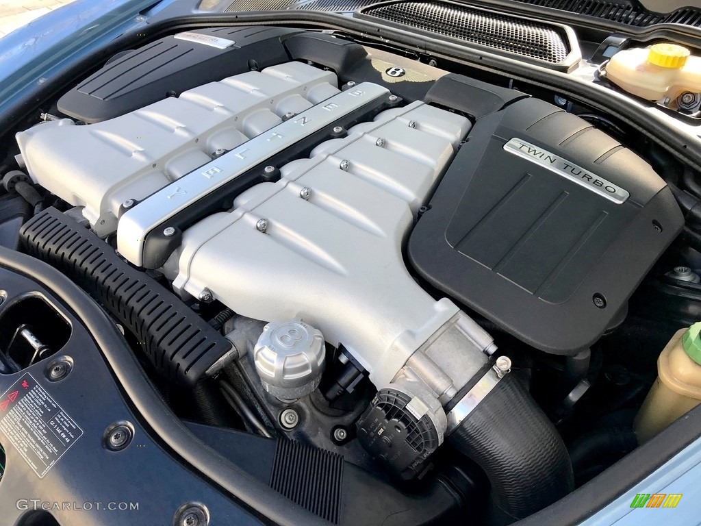 2007 Bentley Continental GT Standard Continental GT Model 6.0L Twin-Turbocharged DOHC 48V VVT W12 Engine Photo #131290878