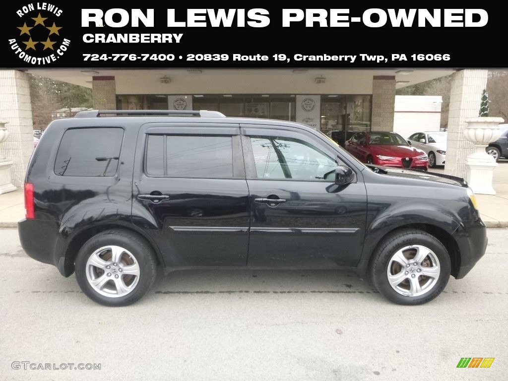 Crystal Black Pearl Honda Pilot