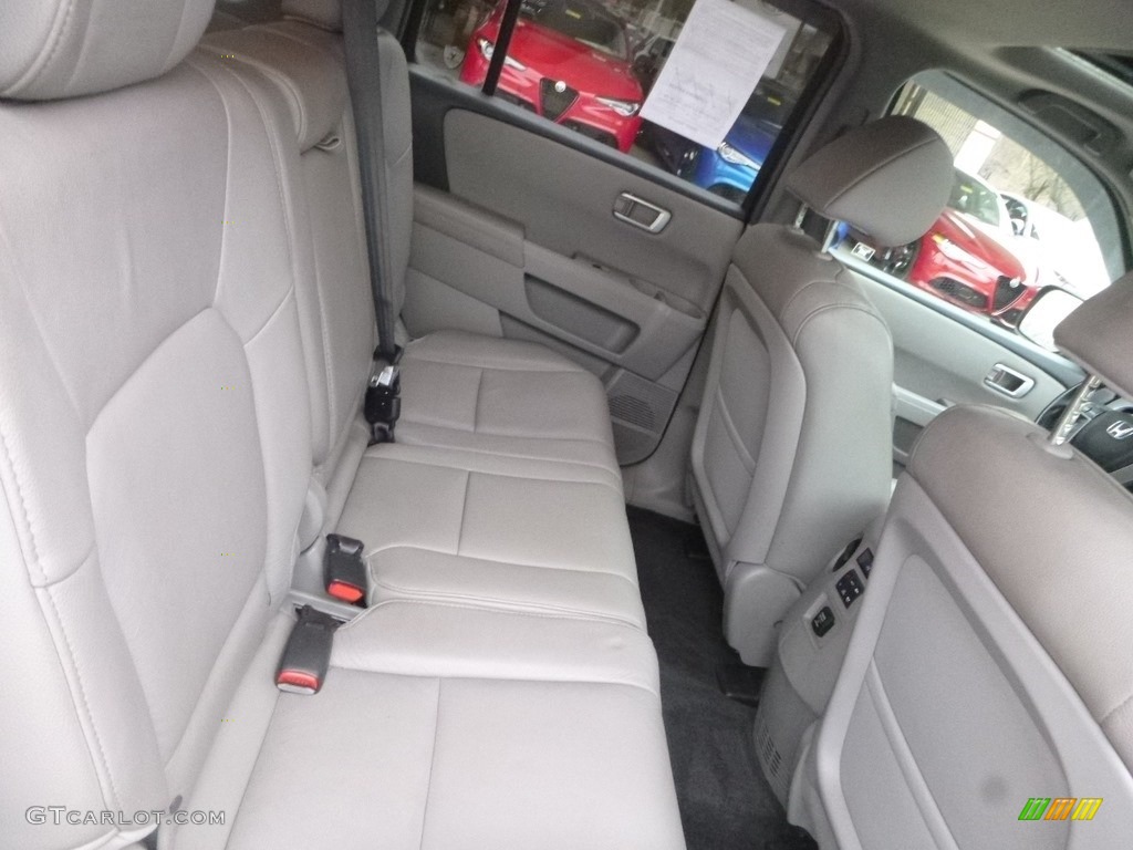 2012 Pilot EX-L 4WD - Crystal Black Pearl / Gray photo #10