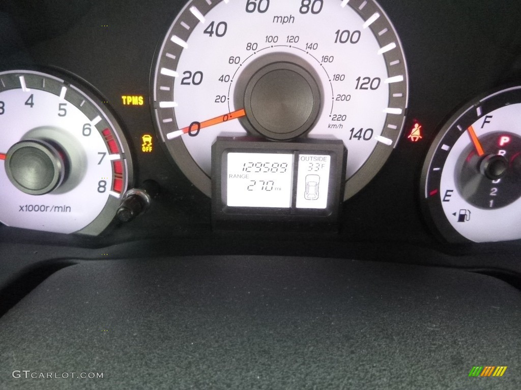 2012 Pilot EX-L 4WD - Crystal Black Pearl / Gray photo #19