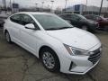 2019 Quartz White Pearl Hyundai Elantra SE  photo #3