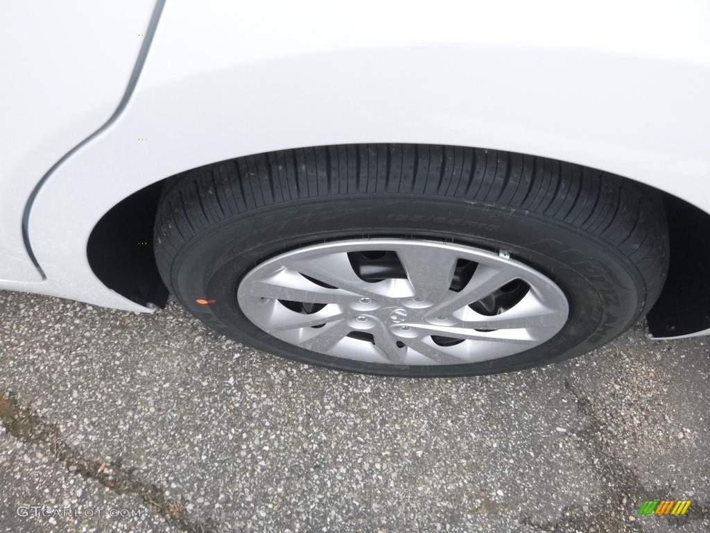 2019 Elantra SE - Quartz White Pearl / Black photo #8