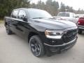 2019 Diamond Black Crystal Pearl Ram 1500 Big Horn Crew Cab 4x4  photo #9