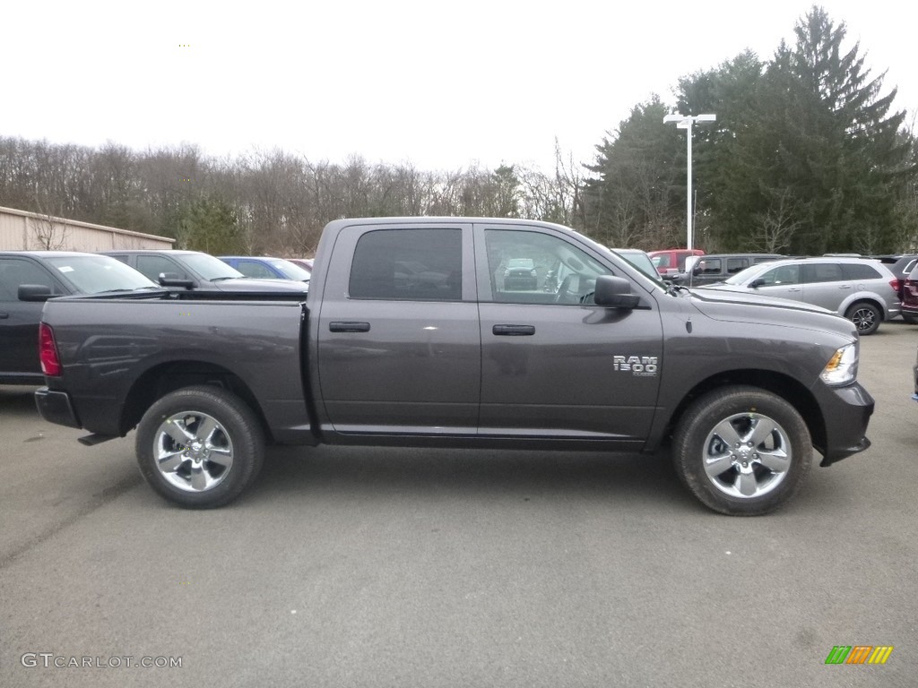 2019 1500 Classic Tradesman Crew Cab 4x4 - Granite Crystal Metallic / Black/Diesel Gray photo #7