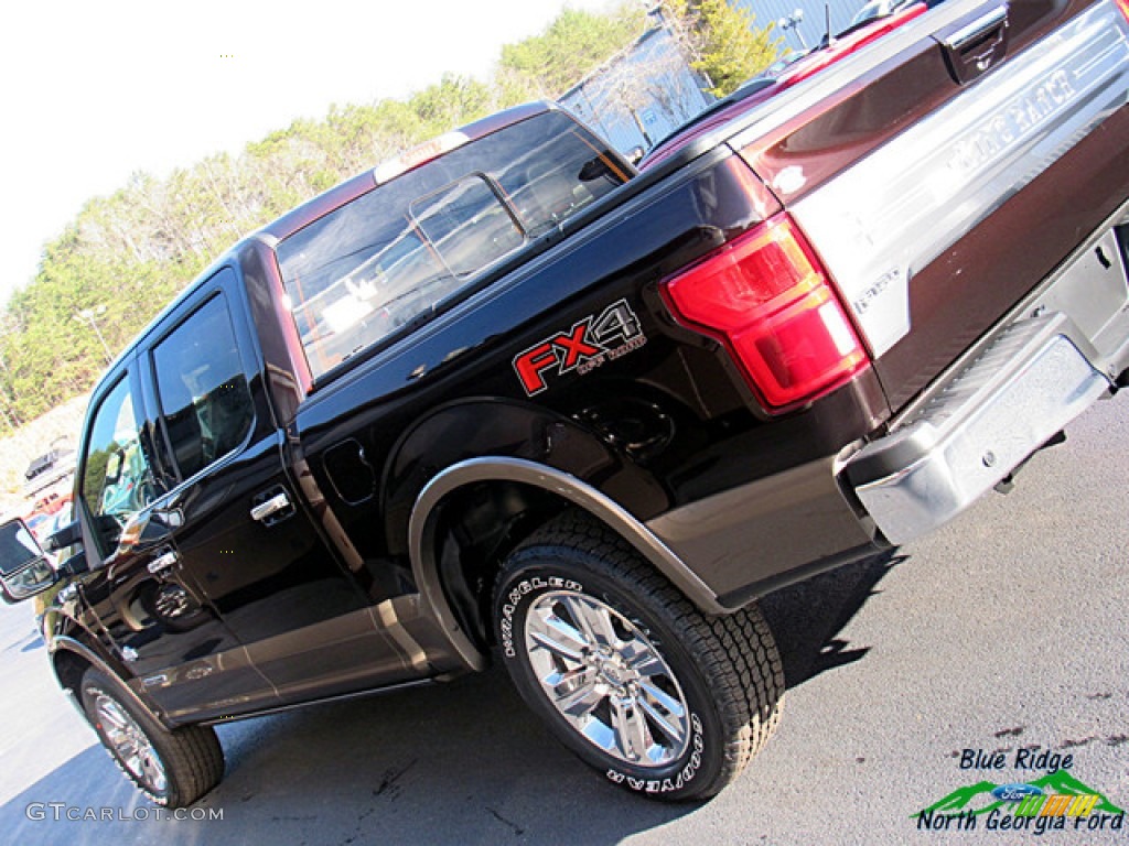 2019 F150 King Ranch SuperCrew 4x4 - Magma Red / King Ranch Kingsville/Java photo #39