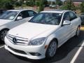 2009 Arctic White Mercedes-Benz C 300 4Matic Sport  photo #1