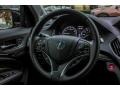Ebony 2019 Acura MDX Advance SH-AWD Steering Wheel