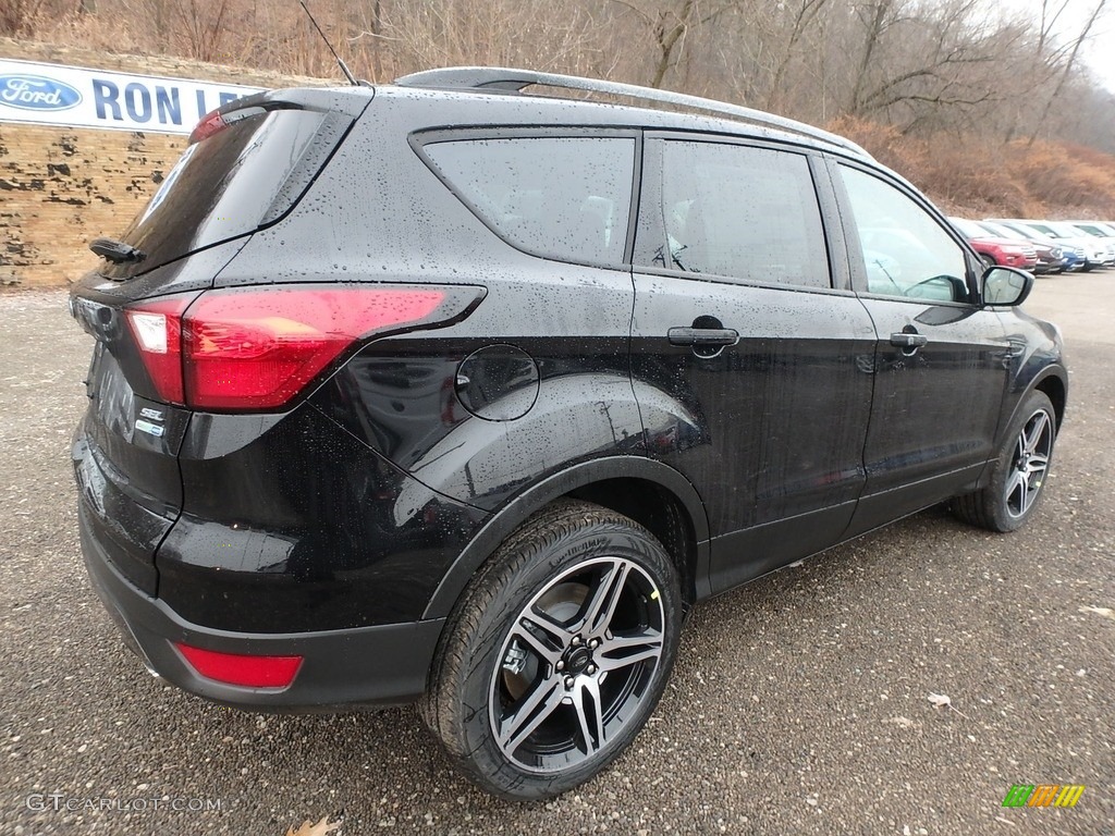 2019 Escape SEL 4WD - Agate Black / Chromite Gray/Charcoal Black photo #2