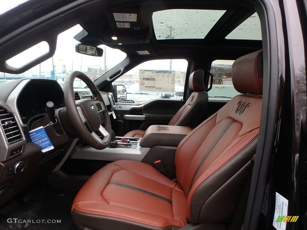 2019 Ford F150 King Ranch SuperCrew 4x4 Front Seat Photo #131299257