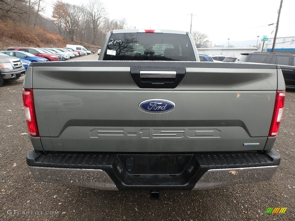 2019 F150 XLT SuperCab 4x4 - Silver Spruce / Light Camel photo #3