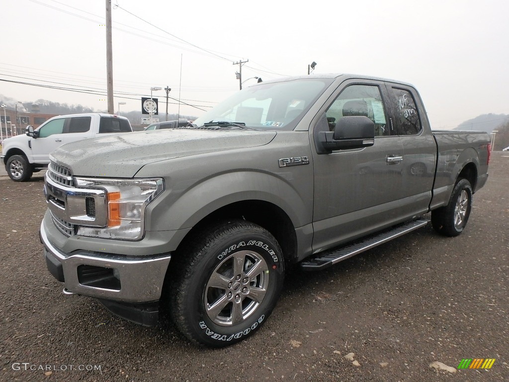 Silver Spruce 2019 Ford F150 XLT SuperCab 4x4 Exterior Photo #131299722