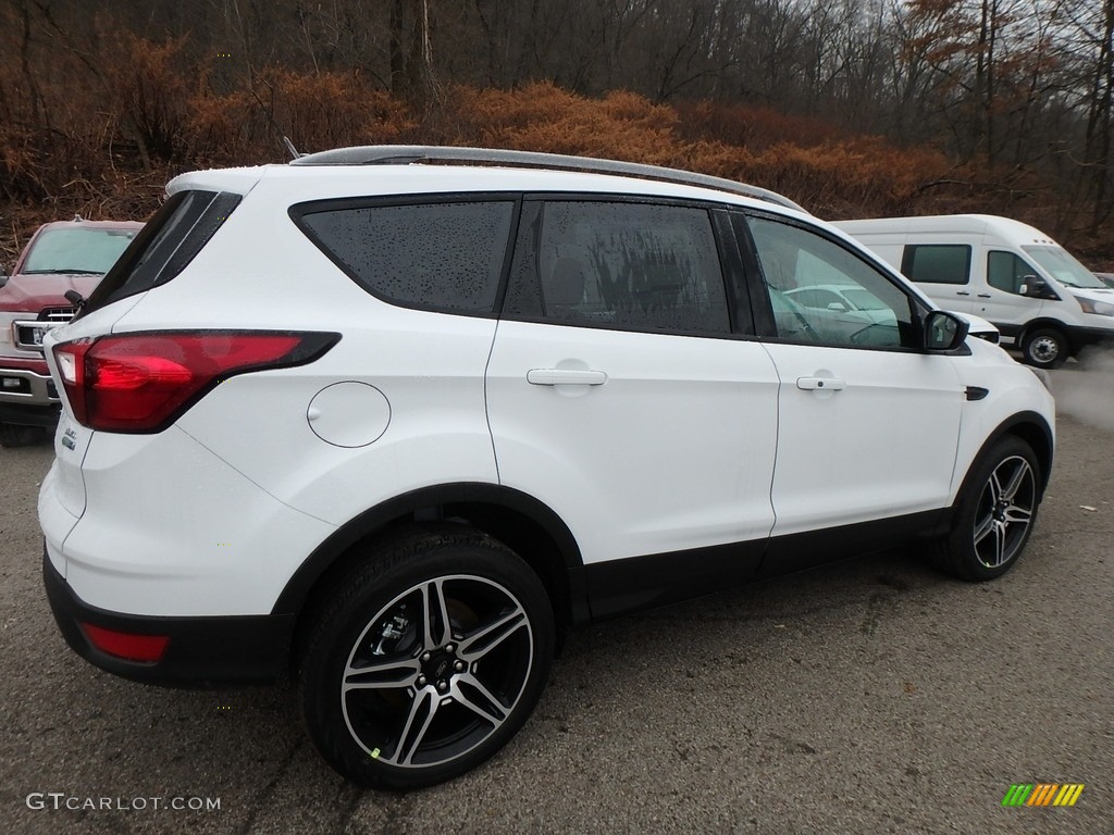 2019 Escape SEL 4WD - Oxford White / Chromite Gray/Charcoal Black photo #2