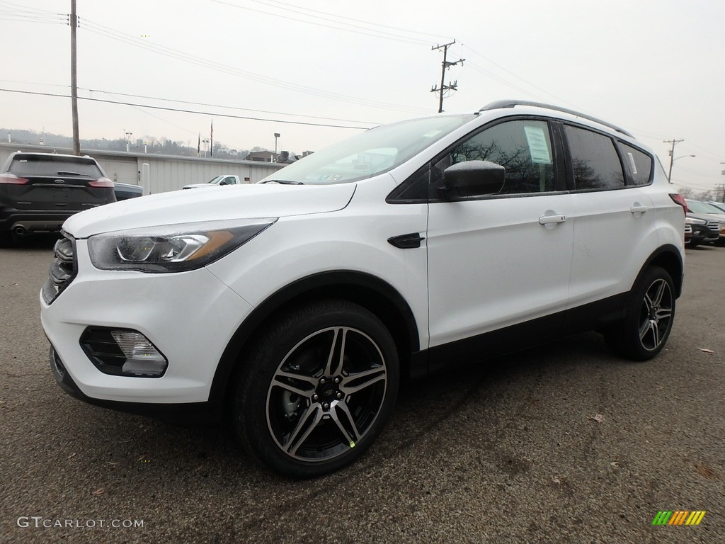 2019 Escape SEL 4WD - Oxford White / Chromite Gray/Charcoal Black photo #7