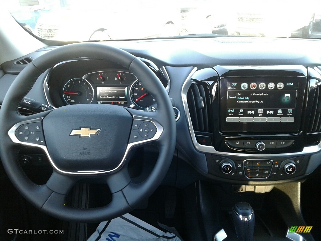 2019 Chevrolet Traverse Premier Jet Black/­Dark Galvanized Dashboard Photo #131300493