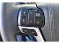 Black 2019 Toyota Highlander Hybrid XLE AWD Steering Wheel