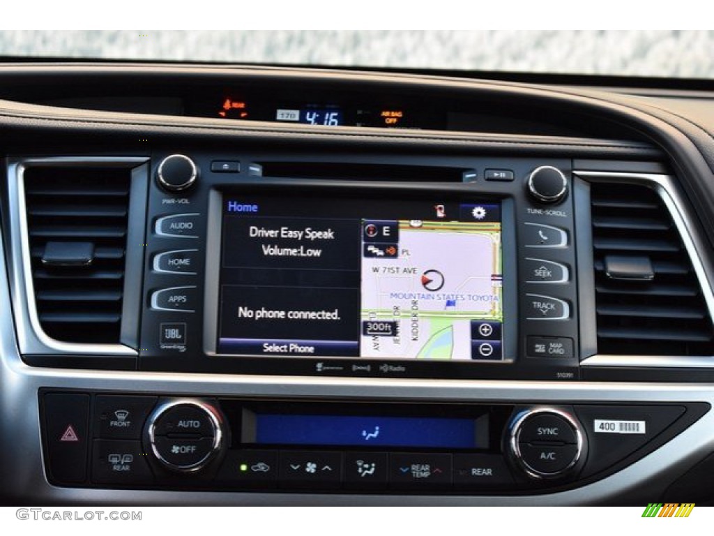2019 Toyota Highlander Hybrid Limited AWD Controls Photo #131303409