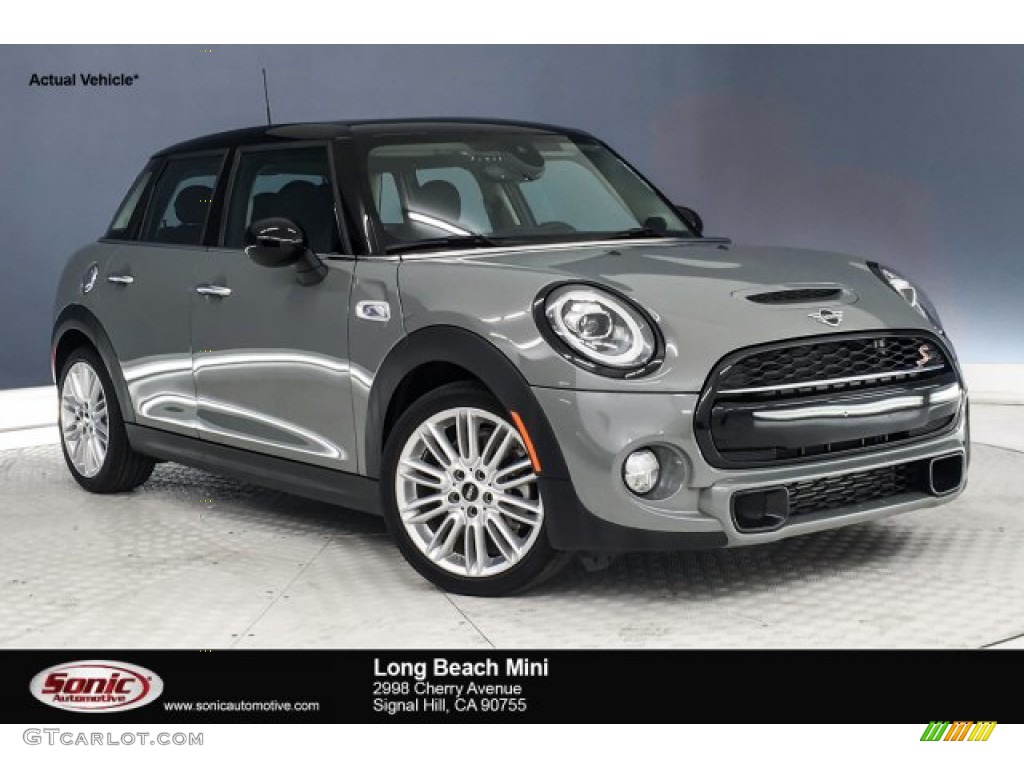2019 Hardtop Cooper S 4 Door - Moonwalk Grey / Carbon Black photo #1