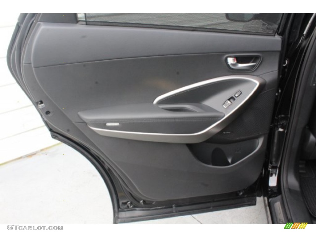 2019 Hyundai Santa Fe XL Limited Ultimate Black Door Panel Photo #131311305