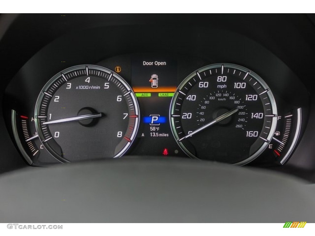 2019 Acura MDX Advance SH-AWD Gauges Photo #131312040