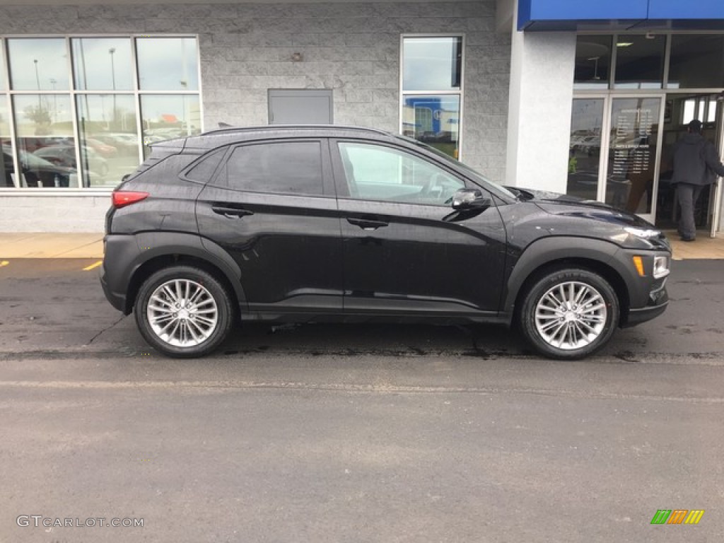 2019 Kona SEL AWD - Ultra Black / Gray/Black photo #7