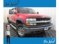 Victory Red 2000 Chevrolet Silverado 1500 LT Extended Cab 4x4