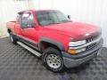 2000 Victory Red Chevrolet Silverado 1500 LT Extended Cab 4x4  photo #3