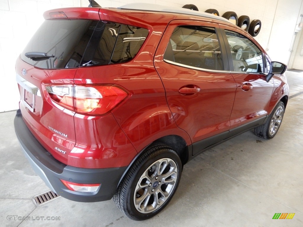 2018 EcoSport Titanium 4WD - Ruby Red / Ebony Black photo #2
