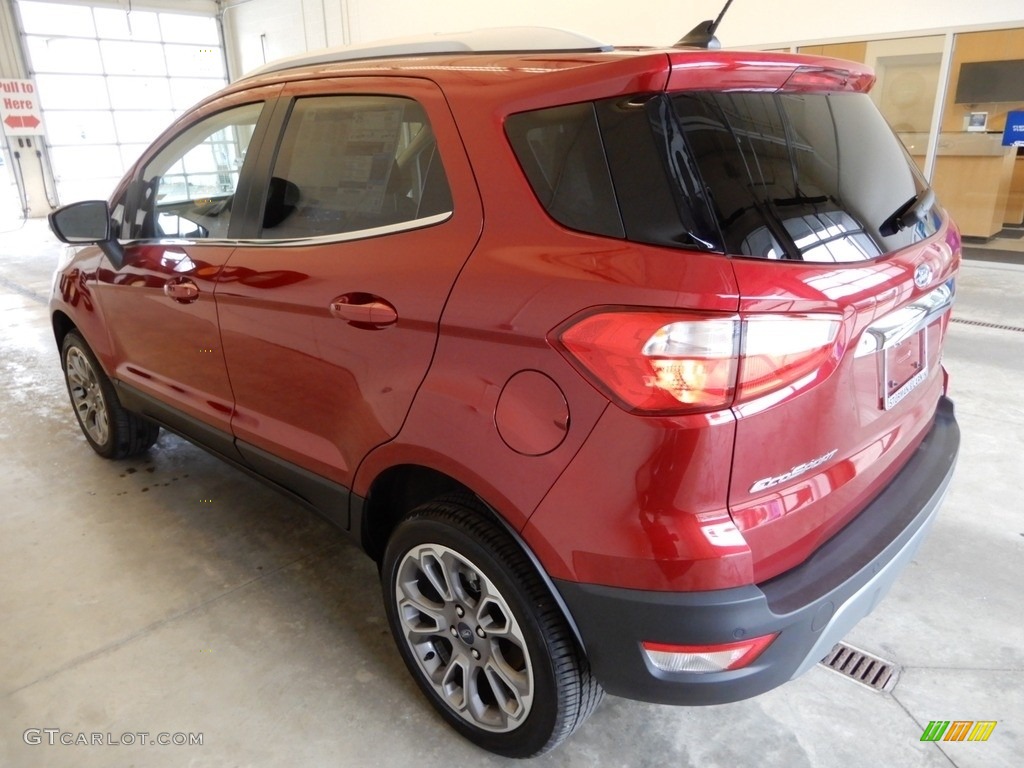 2018 EcoSport Titanium 4WD - Ruby Red / Ebony Black photo #4