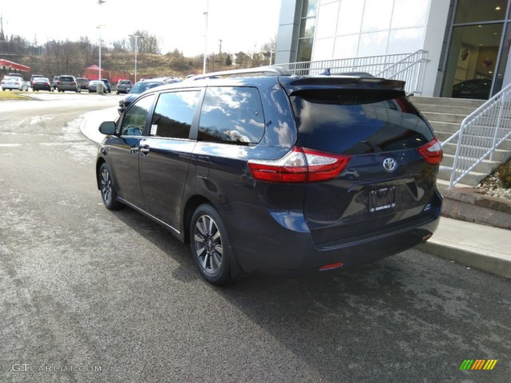 2019 Sienna XLE - Parisian Night Pearl / Ash photo #3