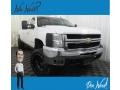 2008 Summit White Chevrolet Silverado 2500HD LTZ Crew Cab 4x4  photo #1