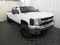 2008 Summit White Chevrolet Silverado 2500HD LTZ Crew Cab 4x4  photo #5