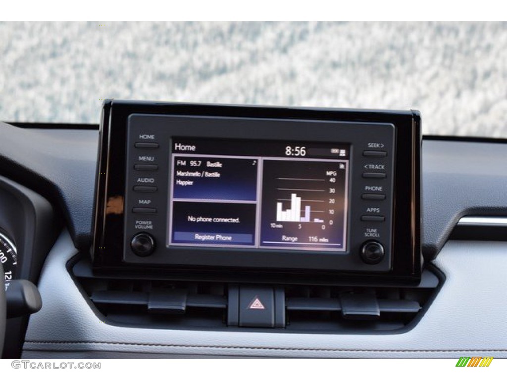 2019 RAV4 XLE AWD - Silver Sky Metallic / Light Gray photo #10
