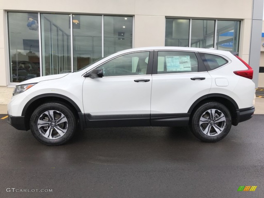 2019 CR-V LX AWD - Platinum White Pearl / Ivory photo #2