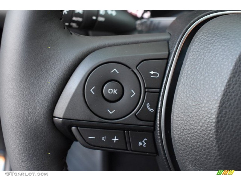 2019 Toyota RAV4 Limited AWD Black Steering Wheel Photo #131320419