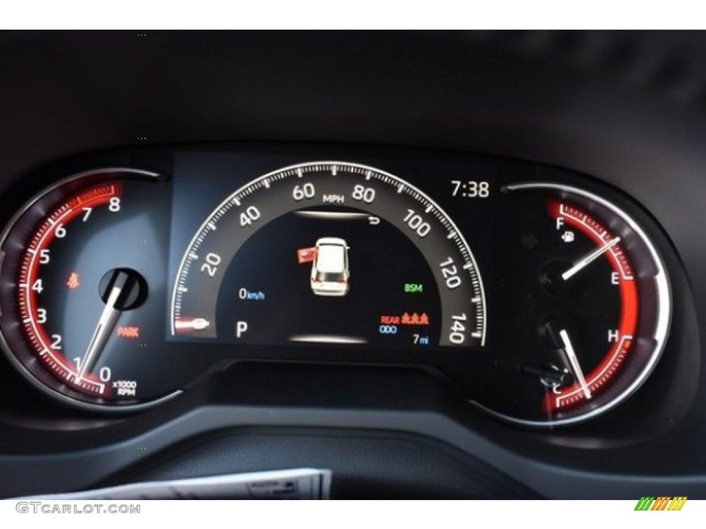 2019 Toyota RAV4 Limited AWD Gauges Photo #131320440