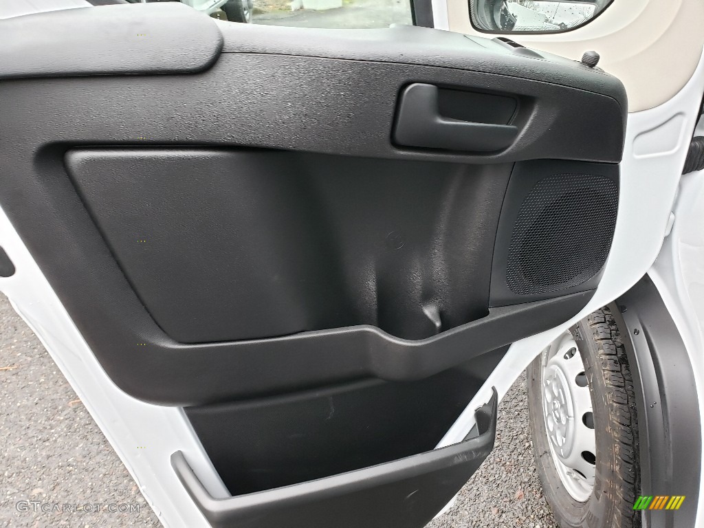 2019 Ram ProMaster 3500 Cutaway Black Door Panel Photo #131321808
