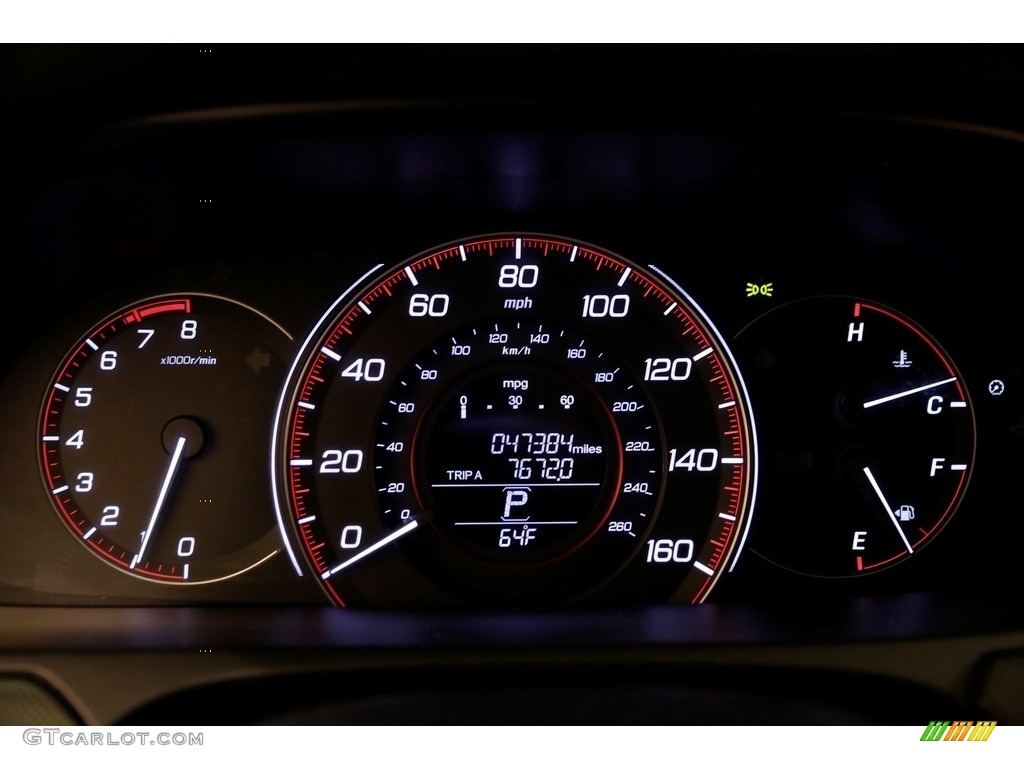 2014 Accord EX Coupe - San Marino Red / Black photo #9