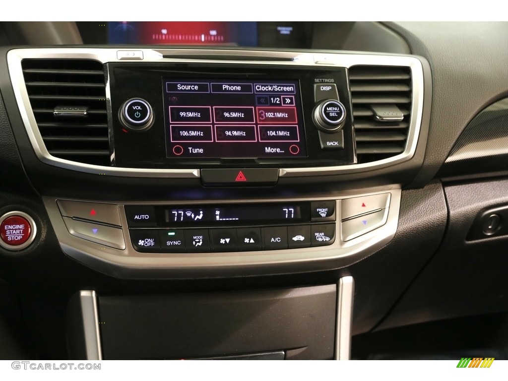 2014 Accord EX Coupe - San Marino Red / Black photo #14