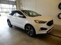 2019 White Platinum Ford Edge ST AWD  photo #1