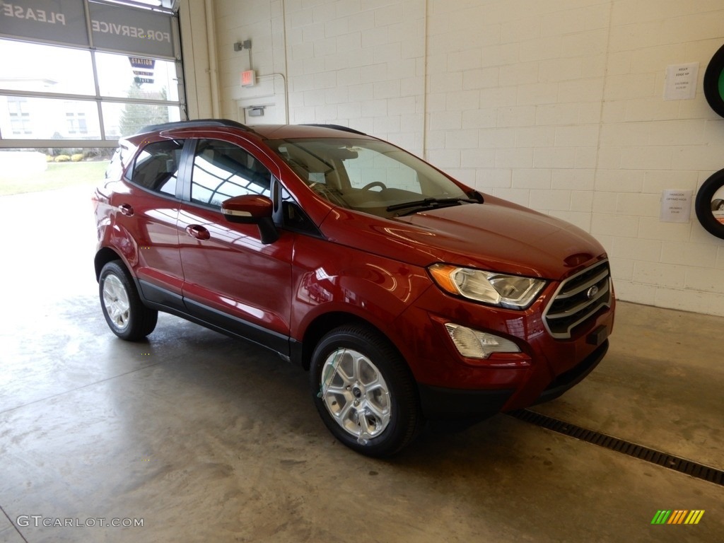 Ruby Red Metallic 2019 Ford EcoSport SE 4WD Exterior Photo #131325927